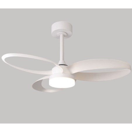 Plafón LED 24W Ventilador 32W serie INFINITY FAN Blanco - 92.6x31-43.5h