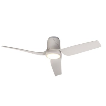 Plafón LED 30W Ventilador 35W serie USHUAIA Blanco - 133x28h