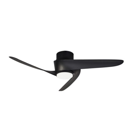 Plafón LED 24W Ventilador 30W serie ISLAND Negro - 102x21.5h