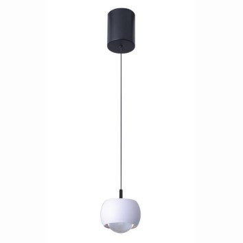Colgante 1 Luz 2700K TRIAC DIMABLE serie ROLLER Blanco - 9.6x19-200h