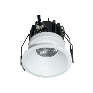 Empotrable LED CCT  IP65 serie ROMBOK Blanco - 6.5x6.4h