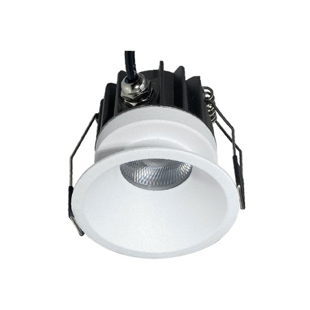 Empotrable LED CCT  IP65 serie ROMBOK Blanco - 6.5x6.4h