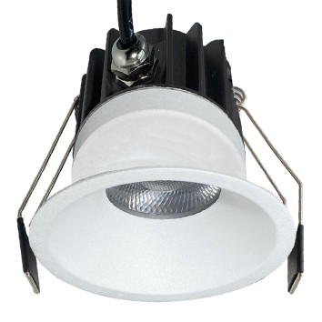 Empotrable LED CCT  IP65 serie ROMBOK Blanco - 8.5x7.6h