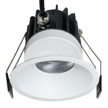 Empotrable LED CCT  IP65 serie ROMBOK Blanco - 8.5x7.6h
