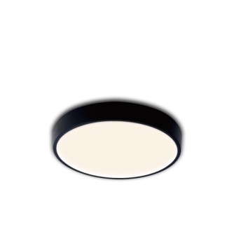 Plafón LED  30W Negro CCT serie CUMBUCO II Negro - 38x6.8h