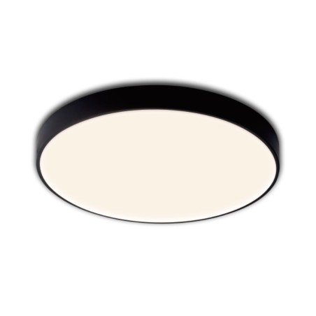 Plafón LED  50W Negro CCT serie CUMBUCO II Negro - 65x7h