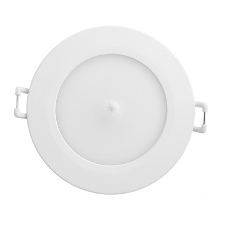 EMPOTRABLE BLANCO LED IP54 - 8W - CCT - PIR SENSOR serie YUCATAN Blanco - 10.5x5.8h