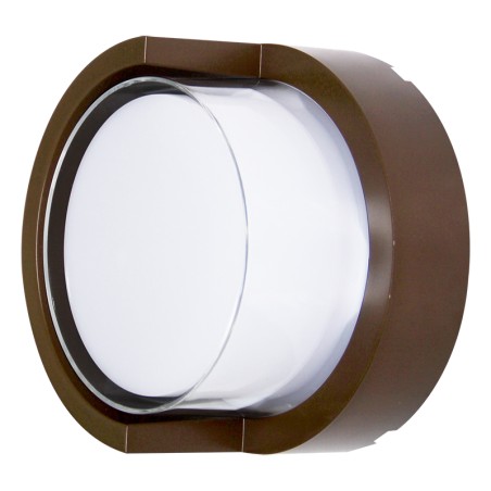APLIQUE EXTERIOR CORTEN LED IP65 - 15W - CCT serie CREEK Corten - 17x10h