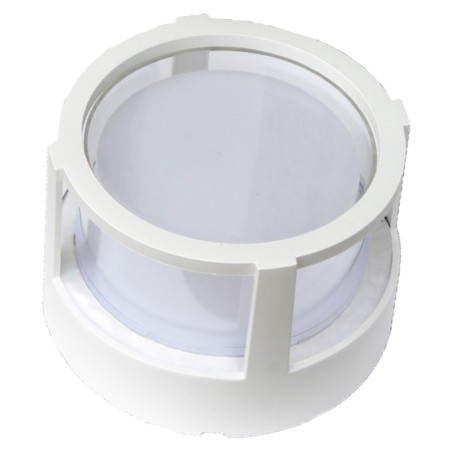 PLAFON/APLIQUE EXTERIOR BLANCO LED IP65 - 15W - CCT serie CREEK Blanco - 17x11h
