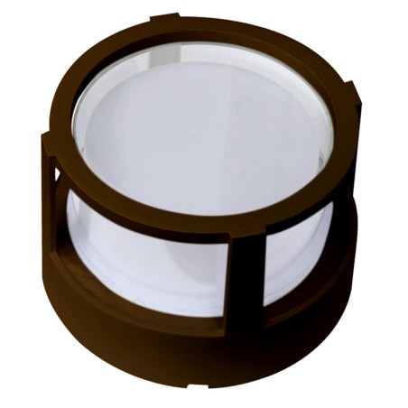 PLAFON/APLIQUE EXTERIOR CORTEN LED IP65 - 15W - CCT serie CREEK Corten - 17x11h