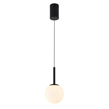 COLGANTE LED 9W 3000K NEGRO serie PUEBLA Negro - 12.5x34-200h
