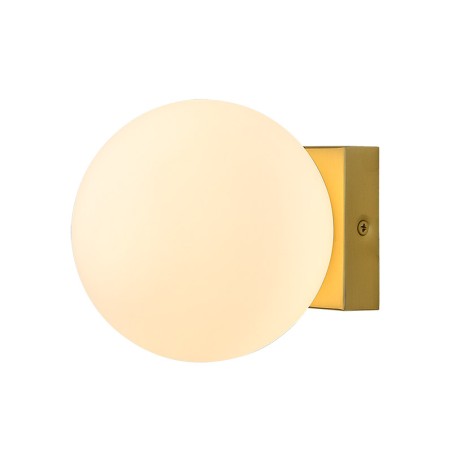 PLAFON/APLIQUE LED 6W 3000K ORO SATINADO serie PUEBLA Oro Satinado - 14.2x12.5h