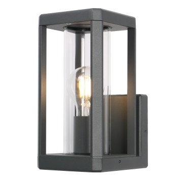 Aqlique 1L E27 Negro serie NEVADA Negro - 15x12x24h