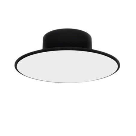Plafón LED 24W CCT FINLAND serie SLIM CCT Negro - 37x10.7h
