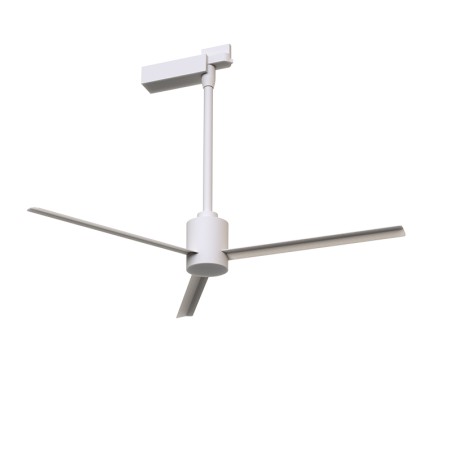 Ventilador Carril Trifasico Blanco serie MONKEY FAN Blanco - 84x35/50h