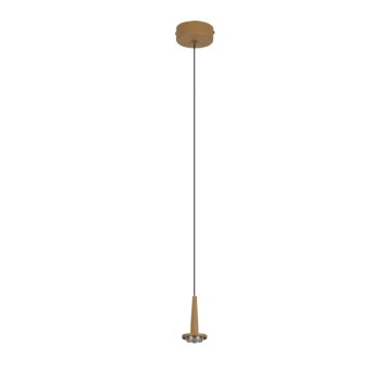 Colgante LED 5W 3000K W/T Cristal serie ANDROMEDA Oro - 8x180h