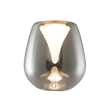 Cristal serie ANDROMEDA Cromo - 12x12.5h