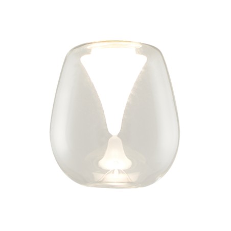 Cristal serie ANDROMEDA Transparente - 12x12.5h
