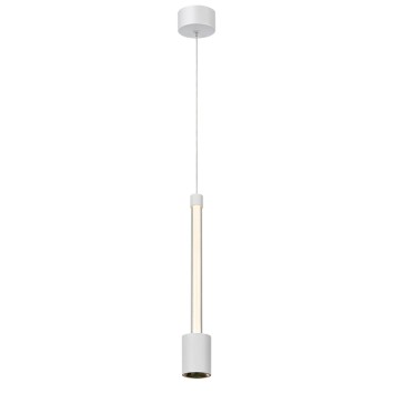 Colgante LED 7W 3000K serie FUGAZ Blanco+Oro Rosa - 5.4x41-191h
