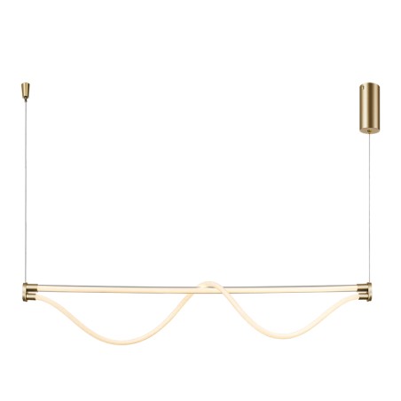 Lámpara LED 38W 3000K serie FUGAZ Oro Pintura - 146.5x8x38-238h