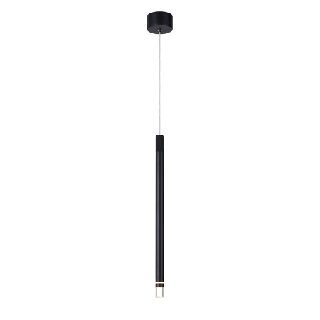 Colgante LED 7W 3000K serie MOANA Negro - 2.5x4.5-204.5h
