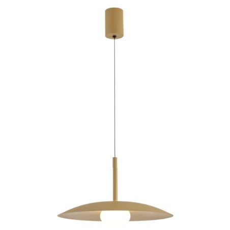 Colgante LED 12W 3000K serie LIDIA Oro Mate - 46x40-180h