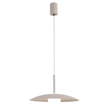 Colgante LED 12W 3000K serie LIDIA Blanco - 46x40-180h