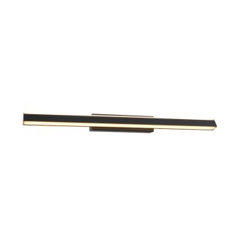 Plafón LED 22W 3000K serie LINEAL Negro - 61.5x6.8x5h