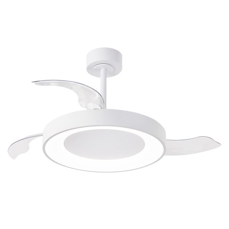 Plafón LED 50W Ventilador 30W serie NISEKO FAN Blanco - 106x30.5/43h