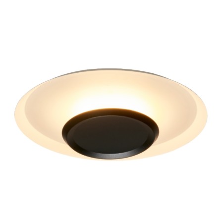 Plafón LED 24W 3000K serie TINA White/Black - 56x8.5h