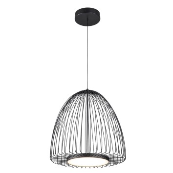 Colgante LED 43W 3000K serie SMART Negro - 46.2x53-203h