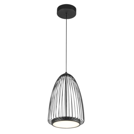 Colgante LED 20W 3000K serie SMART Negro - 22.2x41-191h