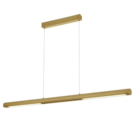 Colgante LED serie LINEAL Oro - 120x4.1x160h