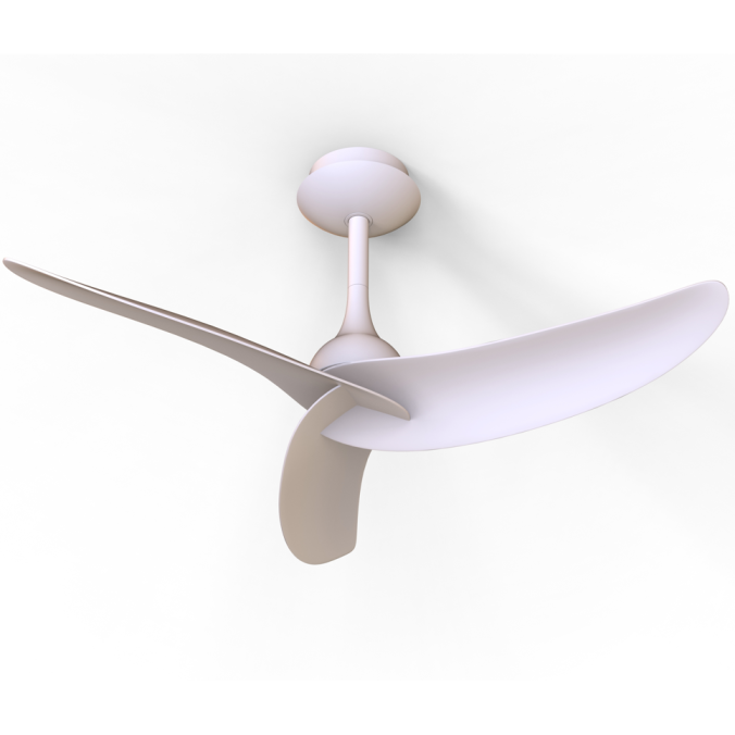 Ventilador Blade size 42inch DC MOTOR 32W 433 remote control serie IPANEMA Blanco - 106x31-43.5h