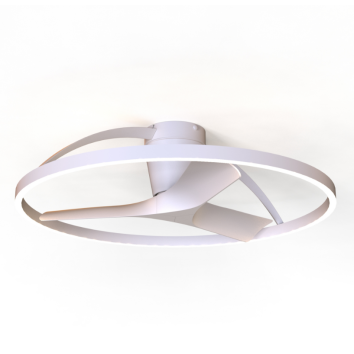 Plafón LED 33W Ventilador 30W serie NEPAL II Blanco - 75x20h