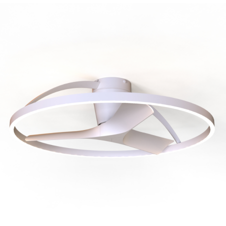 Plafón LED 33W Ventilador 30W serie NEPAL II Blanco - 75x20h