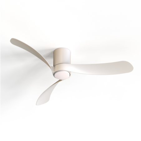 Plafón LED 24W Ventilador 32W serie NEMO L Blanco - 122x25h