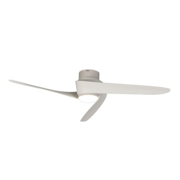 Plafón LED 24W Ventilador 25W serie GROENLAND XS Blanco - 70.4x21h