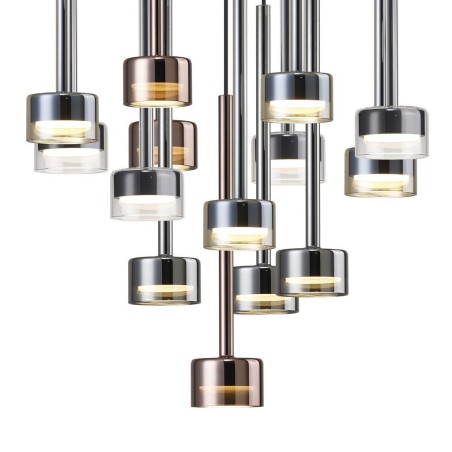 Colgante 14 Luces serie TONIC Multicolor - 60x200h