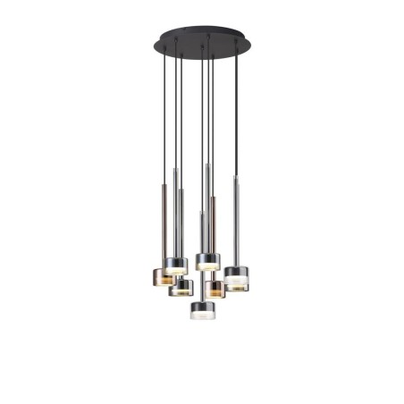 Colgante 8 Luces serie TONIC Multicolor - 47x200h
