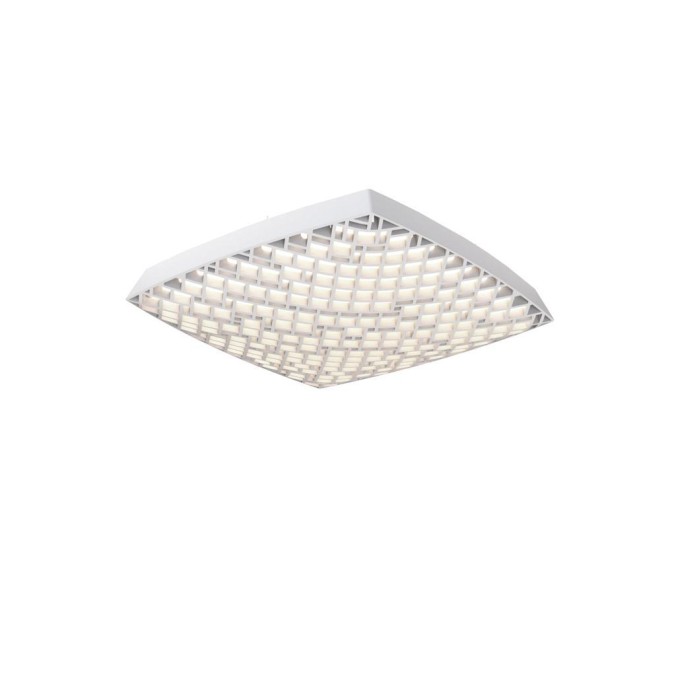 Plafón LED 56W Dimable serie URBAN Blanco - 38.5x38.5x8.6h