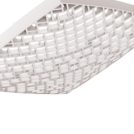 Plafón LED 56W Dimable serie URBAN Blanco - 38.5x38.5x8.6h