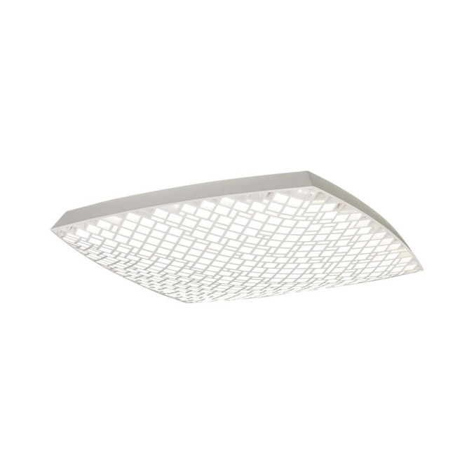 Plafón LED 80W Dimable serie URBAN Blanco - 51x51x9.1h