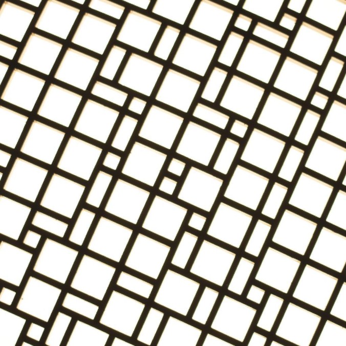 Plafón LED 80W Dimable serie URBAN Negro - 51x51x9.1h