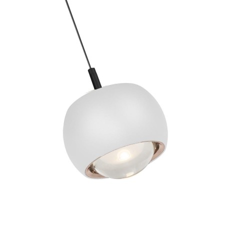 Colgante 1 Luz serie ROLLER Blanco - 9.6x19-200h