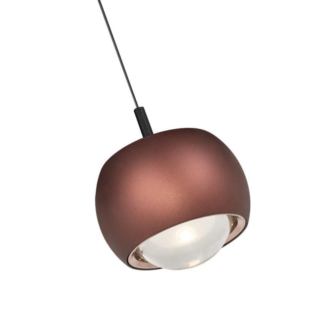 Colgante 1 Luz serie ROLLER Café - 9.6x19-200h