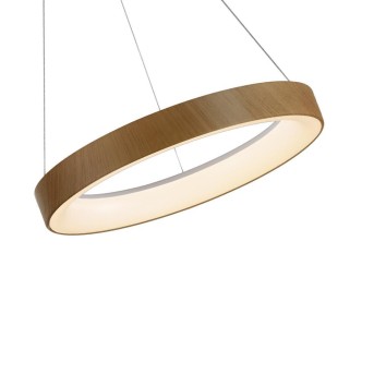 Lámpara LED Dimable serie NISEKO II LAMPARA Madera - 38x50-200h 2