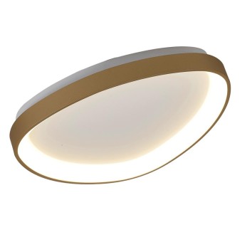 Plafón LED Dimable serie NISEKO II PLAFON TRIANGULAR Oro - 42.1x42.1x6.1h 2