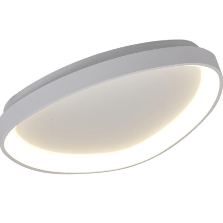 Plafón LED Dimable serie NISEKO II PLAFON TRIANGULAR Blanco - 61.1x60.5x6.1h