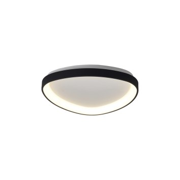 Plafón LED Dimable serie NISEKO II PLAFON TRIANGULAR Negro - 61.1x60.5x6.1h